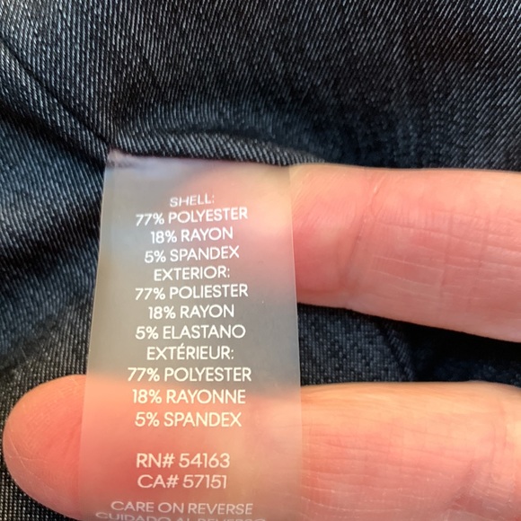 CALVIN KLEIN | Gray-Black V-neck Jumpsuit | Missing Self-tie | Sz 8/10 - Picture 13 of 16